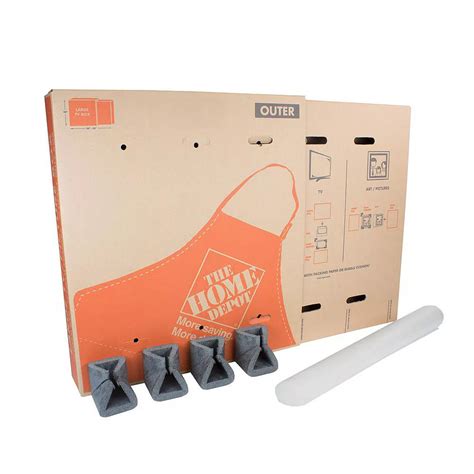 home depot tv electrical box|empty tv boxes for moving.